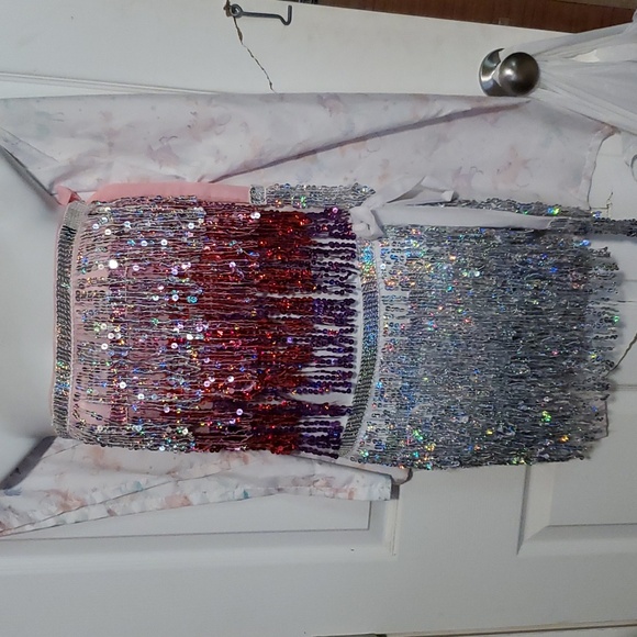 Set of 2 belly dancing skirts - Picture 1 of 4